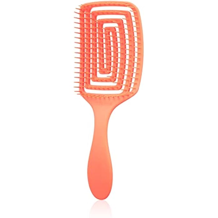 Candy Brush MZ006 Maze Large Hair Brush - Pink - Image 1